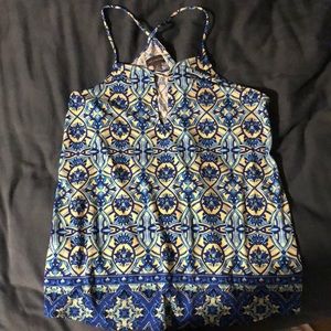 The Limited - Patterned Tank Top - M